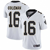 Nike New Orleans Saints #16 Brandon Coleman White NFL Vapor Untouchable Limited Jersey,baseball caps,new era cap wholesale,wholesale hats